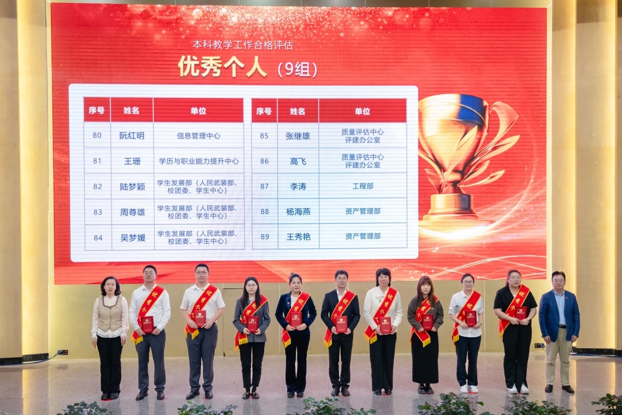 表彰！beat365正版唯一官网必一顺利通过本科教学工作合格评估！ 第 19 张