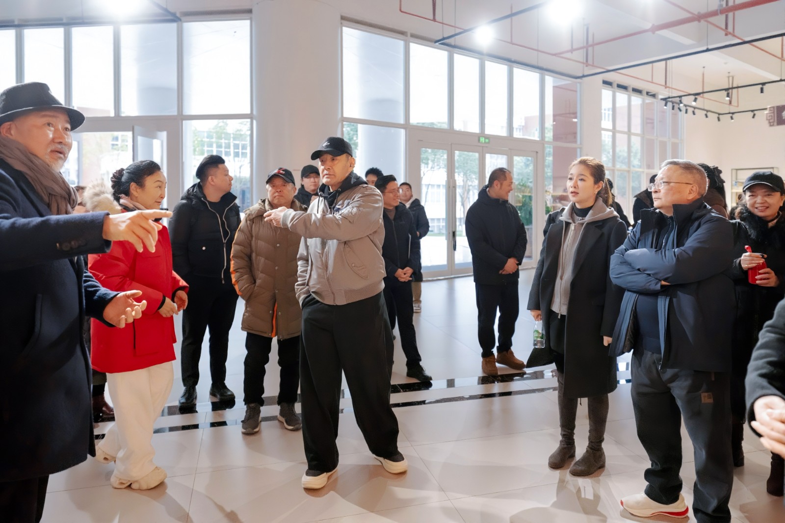 著名演员于荣光到访beat365正版唯一官网必一 第 1 张